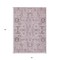Homeroots 3' X 5' Pink Mauve And Blush Oriental Washable Indoor Outdoor Area Rug 582110 - alternate 9