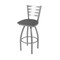 Holland Bar Stool Co 410 Jackie Stainless Steel 36in Swivel Bar Stool with Graph Coal Seat 41036SS018 - alternate 1