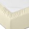 Homeroots Six Piece Cream Microfiber Queen Sheet Set 523854 - alternate 7
