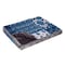 Homeroots 50" X 70" Black And Blue Ikat Cotton Quilted Kantha Throw Blanket with Embroidery 544529 - alternate 6