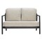 Homeroots 50" Beige Polypropylene Sofa 667660 - alternate 1