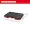 Milwaukee Tool Kneeling Pad, Beveled, Black; Red 48-73-6110 - alternate 17