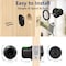 Wrightmaster 3 in 1 Aluminum Smart Lock Deadbolt with App Biometric Door Knob, Keyless Entry Door Lock, Round, i ZR-F08-B - alternate 9
