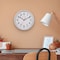 La Crosse Technology 10'' White Basics Analog Wall Clock 404-3025W - alternate 5