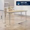 Flash Furniture Wren 60 in x 24 in Adjustable Height Activity Table, Thermal Laminate Top, Short Legs, Light Natural XU-A2460-REC-LTNAT-T-P-GG - alternate 10