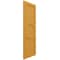 Ekena Millwork True Fit PVC Center Circle Arts & Crafts Fixed Mount Shutters, Turmeric, 12W x 32H, PR TFP001AC12X032TU - alternate 14