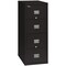 Fireking 17-3/4" W 4 Drawer File Cabinet, Black, Letter 4P1831-CBL - alternate 1