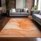 Homeroots 9' X 12' Orange Abstract Washable Indoor Outdoor Area Rug 559755 - alternate 5