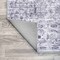 Jonathan Y Didim Boho Gray Medallion Non-Slip Machine-Washable Gray/Purple 5 ft Square Area Rug WSH102A-5SQ - alternate 8