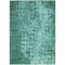 Homeroots 8' X 10' Teal Blue Ikat Washable Indoor Outdoor Area Rug 577004 - alternate 8