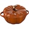 Staub Ceramic 24-oz Pumpkin Cocotteand, Burnt Orange 1004818 - alternate 1