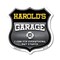 Signmission Harold's Garage I Can Fix Everything But Stupid, 6 Inch X 6 Inch, Plastic Sign SHI-P-6-490-HAROLD - alternate 1