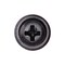 Auveco Phillips Washer Head Tapping Screw with Tek Point #8 x 1/2in - Black, 100PK 23893 - alternate 2