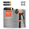 Vevor 200ft Metal Garden Hose Stainless Steel Water Hose Lightweight No Kink FH-SS06 - alternate 1