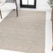 Jonathan Y Aylan High-Low Pile Knotted Trellis Geometric Beige 3 ft. x 5 ft. Indoor/Outdoor Area Rug SBH104B-3 - alternate 8