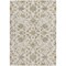 Homeroots 5' X 8' Ivory Brown And Gray Moroccan Washable Indoor Outdoor Area Rug 605158 - alternate 9