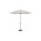 Treasure Garden 7.5 ft Square Patio Umbella, aluminum, fiberglass ribs, outdoor, Direction Linen Stripe UM847SQ-00 40599-01 Direction Linen Stripe - alternate 1