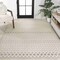 Jonathan Y Ormond High-Low Modern Trellis Geometric Cream/Gray 3 ft. x 5 ft. Indoor/Outdoor Area Rug SBH109A-3 - alternate 8
