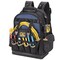 Clc 13 in. W X 18 in. H Ballistic Polyester Backpack Tool Bag 38 pocket Black/Blue PB1133 - alternate 1