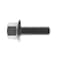 Zoro Select Not Graded, 1/4"-20 Standard Flange Bolt, Plain Stainless Steel, 3/4 in L, 100 PK 31-SFH-25C-75 - alternate 4