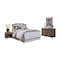 Hospitality Rattan Home Palm Cove 4-Piece Queen Bedroom Set 1102-5643-ATQ-4BQ-GL - alternate 2