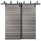 Sartodoors Barn Bypass Doors with 6.6ft Hardware, Planum 0020 Ginger Ash, Sturdy Heavy Duty Rails Kit Steel Se PLANUM0020BBB-GA-4884 - alternate 1