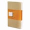 Moleskine Cahier Journal, 1-Subject, Narrow Rule, Brown Kraft Cover, 32 5.5 x 3.5 Sheets, 3PK 704925 - alternate 1