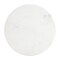 Homeroots 20" White and Natural Distressed Marble and Solid Wood Round Pedestal End Table 556551 - alternate 9