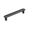 Amerock Concentric 3-3/4 in 96 mm Center-to-Center Matte Black Cabinet Pull BP36830MB - alternate 1