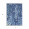 Homeroots 10' X 14' Navy Blue And Denim Blue Abstract Washable Indoor Outdoor Area Rug 610413 - alternate 9