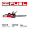Milwaukee Tool M18 FUEL Cordless 16 in Chainsaw Kit, 18V Battery Included 2727-21HD - alternate 24