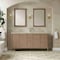 James Martin Vanities Kinnsden 72" Double Vanity, Weathered Oak w/ 3 CM Tajnar Eclos Top D680-V72-WTO-3TJR - alternate 10