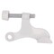 Prosource Deluxe Hinge Pin Door Stop, 2-5/8 in Projection, Die-Cast Zinc & Plastic, White H20-B040W-PS - alternate 1