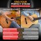 Pyle Steel String Acoustic Guitar Kit, 41 in Full Size Cutaway with Ashtree Top, Open Pore Finish PGA480CBS - alternate 5