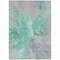 Homeroots 10' X 14' Teal Blue And Lavender Abstract Washable Indoor Outdoor Area Rug 615631 - alternate 9