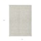 Homeroots 10' X 14' Beige And Ivory Damask Washable Indoor Outdoor Area Rug 595126 - alternate 9