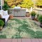 Homeroots 8' X 10' Fern Green And Beige Abstract Washable Indoor Outdoor Area Rug 630684 - alternate 7