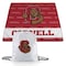 Picnic Time Family Of Brands NCAA Cornell Big Red Impresa Picnic Blanket - Lightweight Beach Blanket - Machine Washable 819-01-999-686-0 - alternate 1