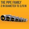 Ace Trading - Nipple 3/8 in. MIP each X 3/8 in. D MIP Black Steel 4 in. L Nipple 308UP38X4 - alternate 9