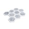 Apollo Tile Gray 11x12 Bianco Carrara, Thassos Marble Polished Floor and Wall Mosaic Tile 4.34 sqft/case, 5PK APLDC88G27A - alternate 9