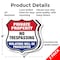Signmission Private Property Shield Sign No Trespass, 6 inch X 6 inch, Plastic Sign, 2PK SHI-P-2PACK-6-453 - alternate 6