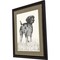 Homeroots Canine Gaze Brown Framed Print Wall Art 527038 - alternate 4