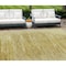Homeroots 8' X 10' Gold And Wheat Abstract Washable Indoor Outdoor Area Rug 587641 - alternate 1