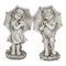 Exhart Resin Stone 18.7 in. Boy and Girl with Umbrella Statue 54895 - alternate 1