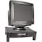 Kantek Kantek Adjustable Standard Monitor Stand with Drawer - 60 lb Load Capacity - 6" Height x 13" Width - Black MS420 - alternate 2