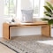Bali & Pari Nevada Bohemian Light Honey Rattan Accent Bench 258-14165-ZORO - alternate 8