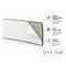 Fuel Stickers Hand Wash Only Sink Sign, 2 Pack, 6x2in, Adhesive Plastic Sink Signs for Foodservice Operators, 2PK SIGNS-SFWHO-2PK - alternate 5