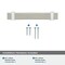 Amerock Overton 3-3/4 in 96 mm Center-to-Center Satin Nickel/Polished Chrome Cabinet Pull BP36681G1026 - alternate 5