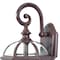 Homeroots Dark Brown Eastern Lantern Wall Light 398595 - alternate 5