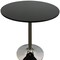 Homeroots 36" Black and Silver Wood and Metal Pedestal Base Round Top Dining Table 555151 - alternate 4